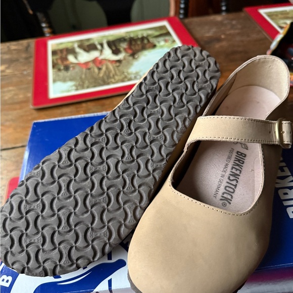 Birkenstock Beige Mary Jane Shoes Women’s size 9 EU 40 - Picture 6 of 8